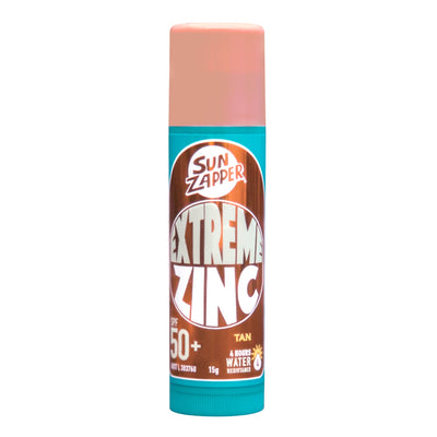 Sun Zapper Extreme Zinc Sunscreen Stick SPF 50+ – 15g, 11 Colors, Performance Grade