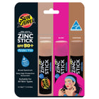 Sun Zapper Zinc Stick Beauty 3-Pack SPF 50+ – Concealer, Contour & Blush (Light, Medium, Pink) thumbnail 1