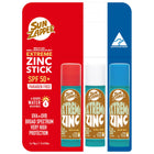 Sun Zapper Extreme Zinc Stick 3-Pack SPF 50+ – Red, White & Blue (15g Performance) thumbnail 1