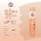 Sun Zapper Pure Zinc Face Sunscreen SPF 30 – Tinted, Lightweight, Reef Safe, Organic thumbnail 2