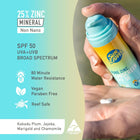 Sun Zapper Pure Zinc Mineral Sunscreen SPF 50 – Reef Safe, Organic, Family Pump Bottle thumbnail 6