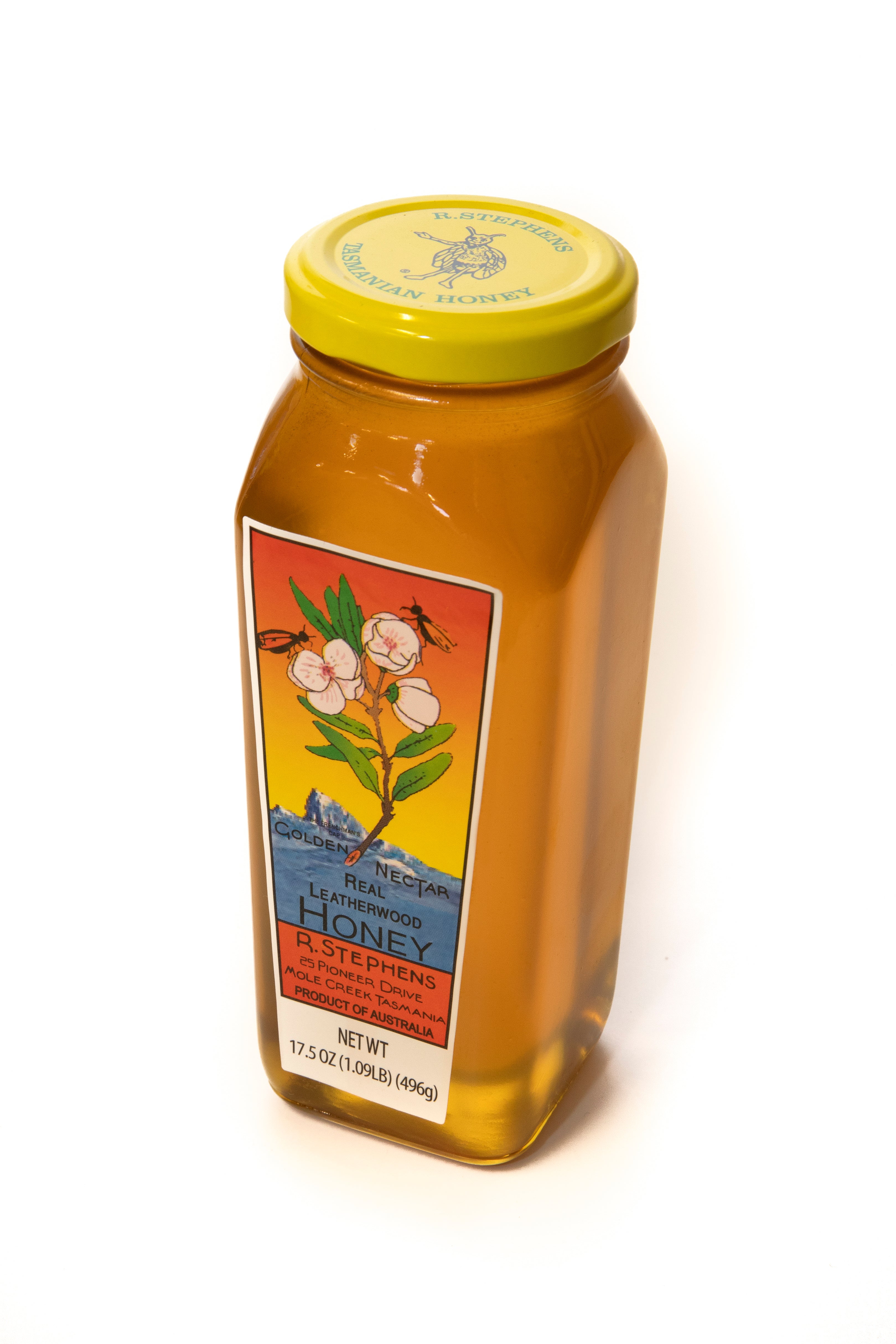 R. Stephens Golden Nectar Leatherwood Honey - 500g – Good Aussie Stuff
