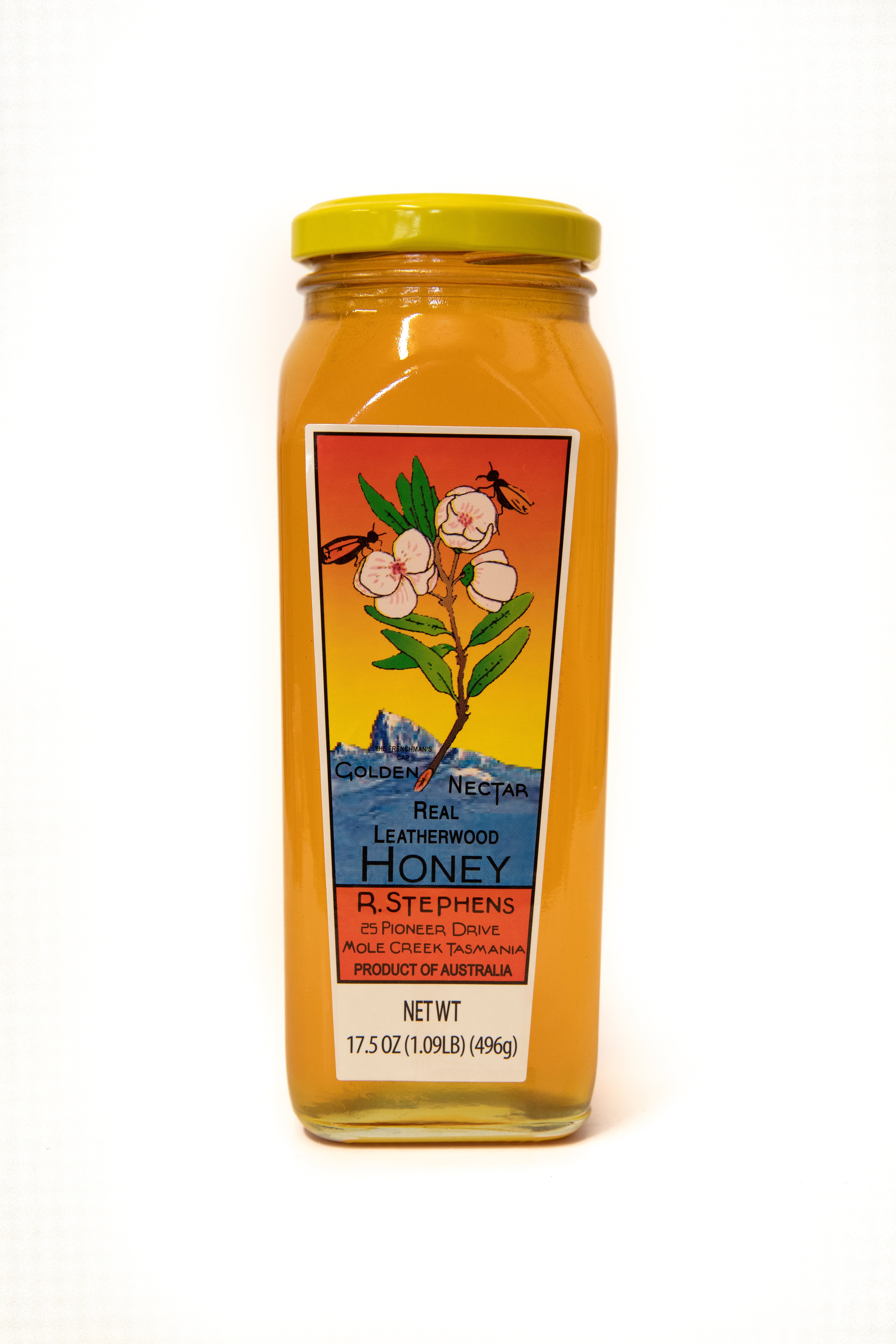 R. Stephens Golden Nectar Leatherwood Honey - 500g – Good Aussie Stuff