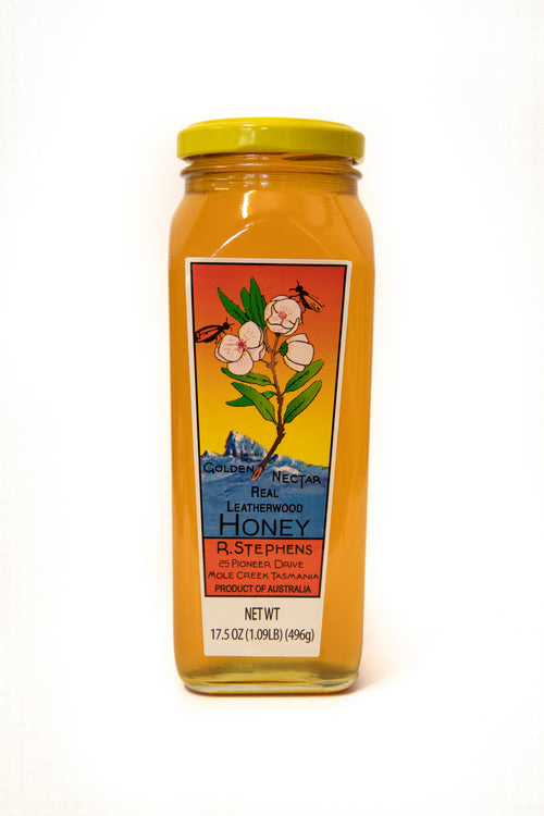 R. Stephens Golden Nectar Leatherwood Honey 500g