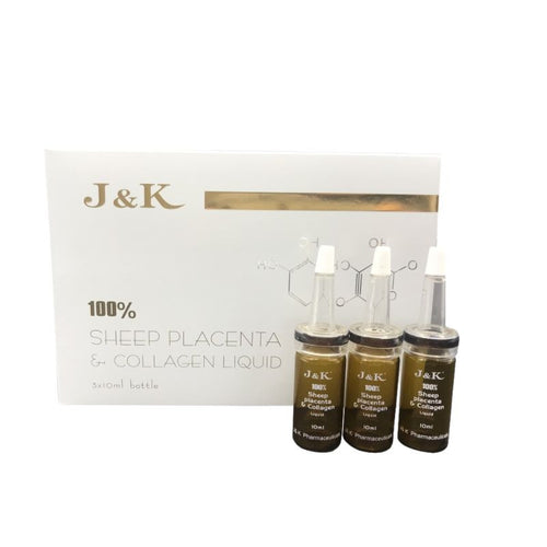 J&K 100% Sheep Placenta Extract & Collagen Liquid