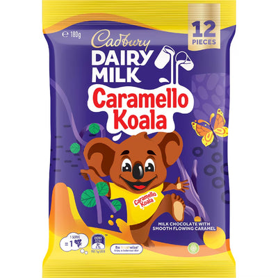 Cadbury Caramello Koala Share Pack — 12 Pieces, 180g