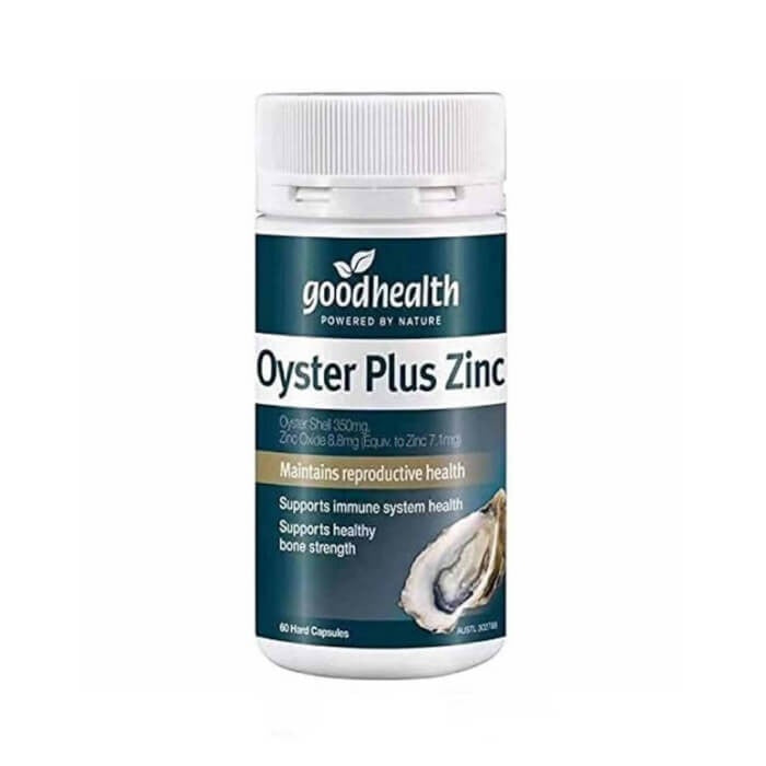Goodhealth Zinc Plus Oyster Extract — 60 Capsules