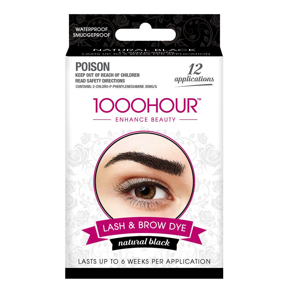 1000HOUR Lash & Brow Dye - Natural Black