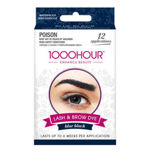 Load image into Gallery viewer, 1000HOUR Lash &amp; Brow Dye - Blue Black.
