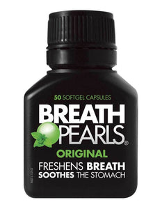 Breath Pearls Original Freshens Breath (50 softgels).