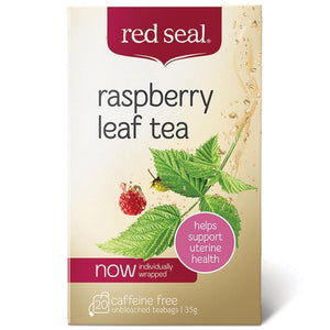 Red Seal Raspberry Leaf Tea - Caffeine Free - 20 Teabags.